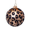 Vondels leopard julekugle med leopardmønster