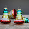Gamle juleklokker i glas fra DDR