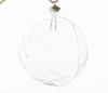 Gennemsigtig glaskugle i form af et polyeder
