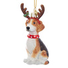 Beagle julekugle - hund julepynt