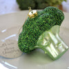 broccoli buket med glimmer julekugle