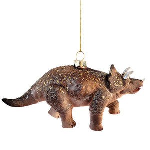 triceratops figur julekugle