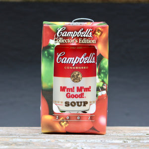 pop art julepynt campbell's soup julekugle