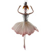 ballerina julekugle med balletskørt