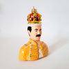 freddie mercury med gul militærjakke samlerfigur