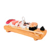 sushi julekugle i glas
