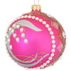 smukkeste julekugle i mundblæst glas med perler
