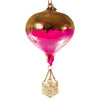 luftballon i pink glas fra glitterville