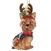 Yorkshire terrier julekugle - yorkie julepynt